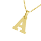 Colgante Oro 18kt Letra A - Miniatura 5