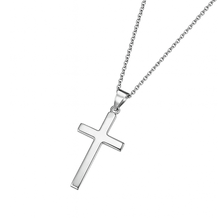 Colgante de Plata Esterlina 925 Cruz 35X20MM 2