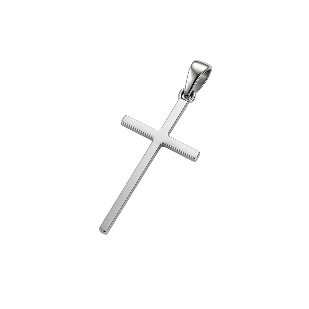 Colgante de Plata Esterlina 925 Cruz 32X15MM 1