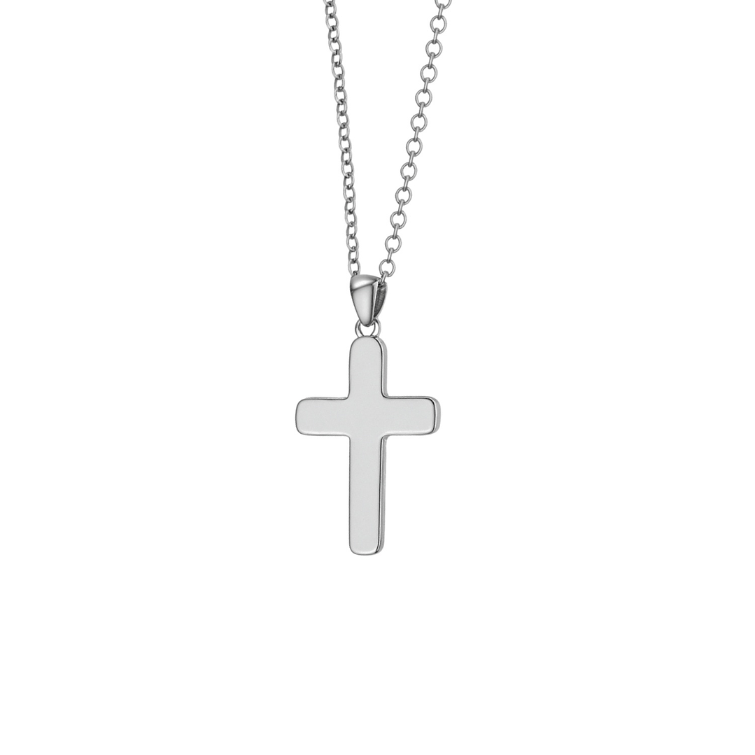 Colgante de Plata Esterlina 925 Cruz 29X23MM 3