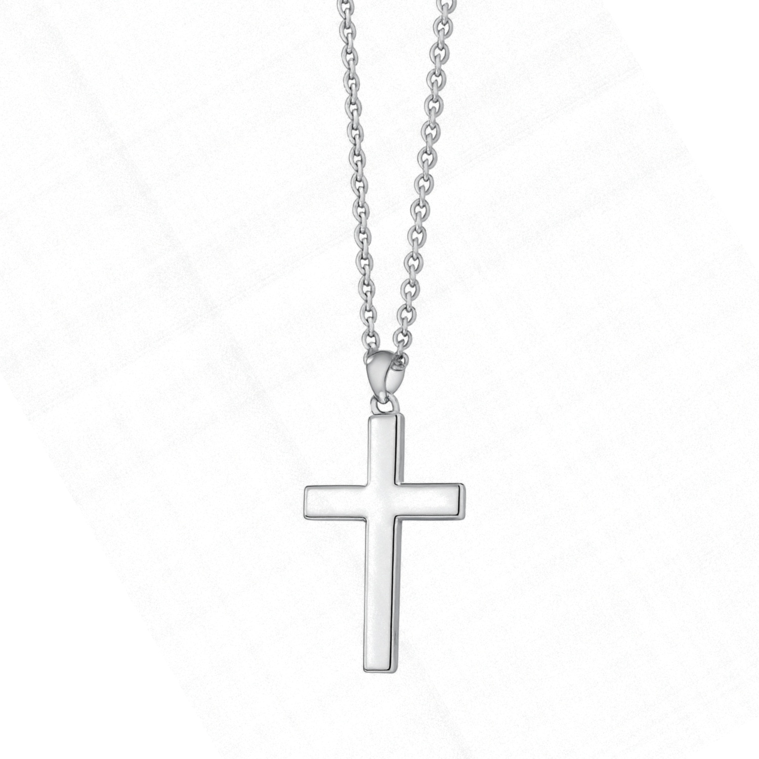 Colgante de Plata Esterlina 925 Cruz 25X18MM 3