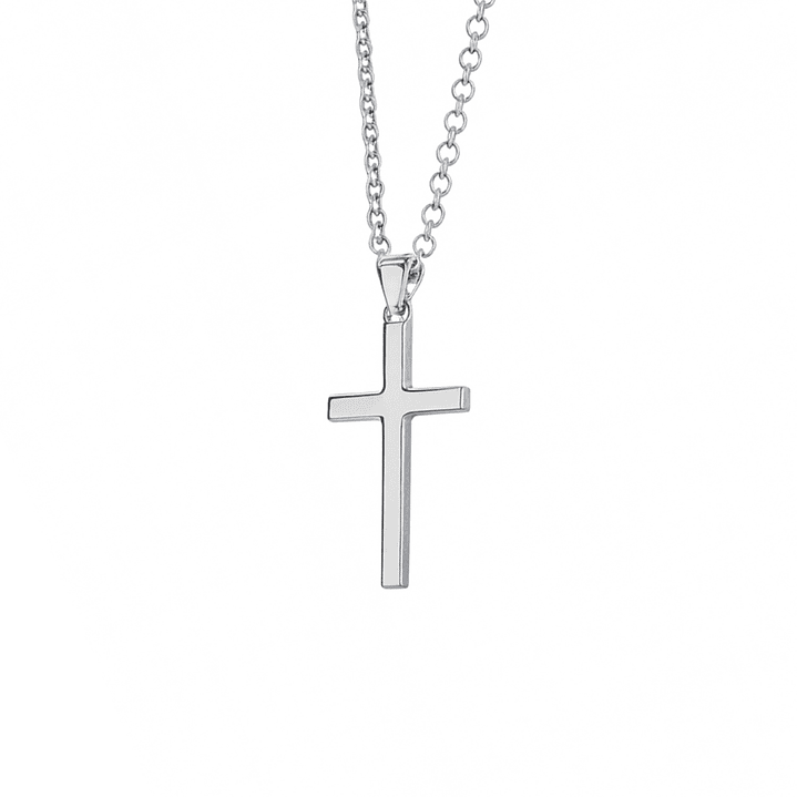 Colgante de Plata Esterlina 925 Cruz 25X15MM 3