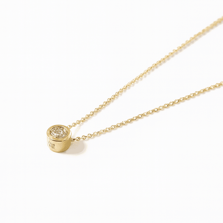 Collar de Oro 18kt con Diamantes 8 Pts Totales SI/H Corte Brillante - By Danielle Costantini 1