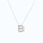 Collar de Oro Blanco 18kt con Diamantes 14 Pts Totales SI/H Corte Brillante - By Danielle Costantini - Miniatura 3