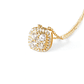 Collar de Oro 18kt con Diamantes 25 Pts Totales SI/H Corte Brillante - By Danielle Costantini - Miniatura 2