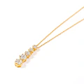 Collar de Oro 18kt con Diamantes 72 Pts Totales SI/H Corte Brillante - By Danielle Costantini