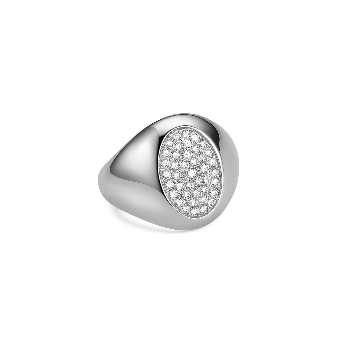 Anillo de Oro 18kt con Diamantes 47 Pts Totales SI/H Corte Brillante - By Danielle Costantini 1