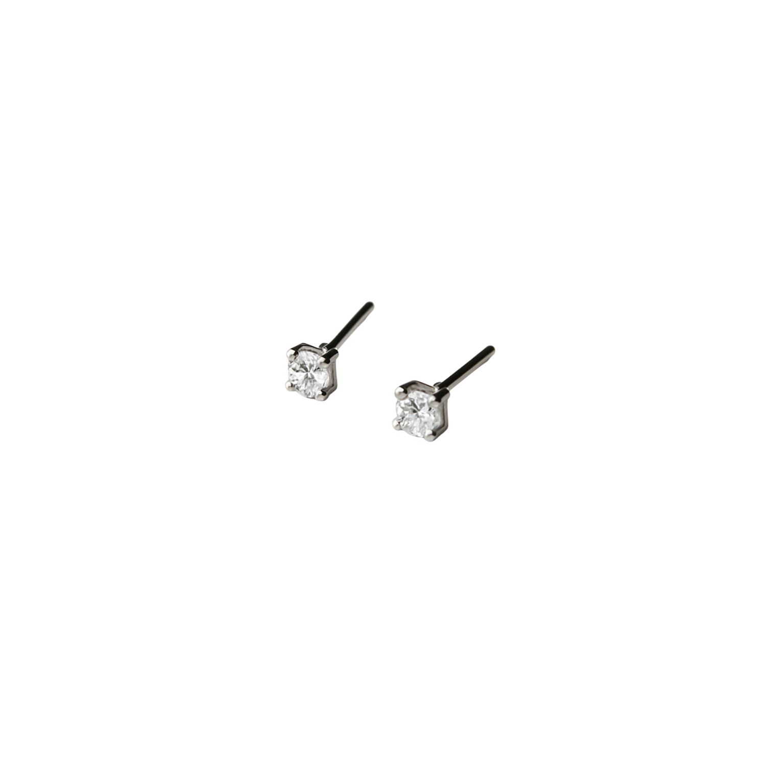 Aros de Oro 18kt con Diamantes 46 Pts Totales SI/H Corte Brillante - By Danielle Costantini 1