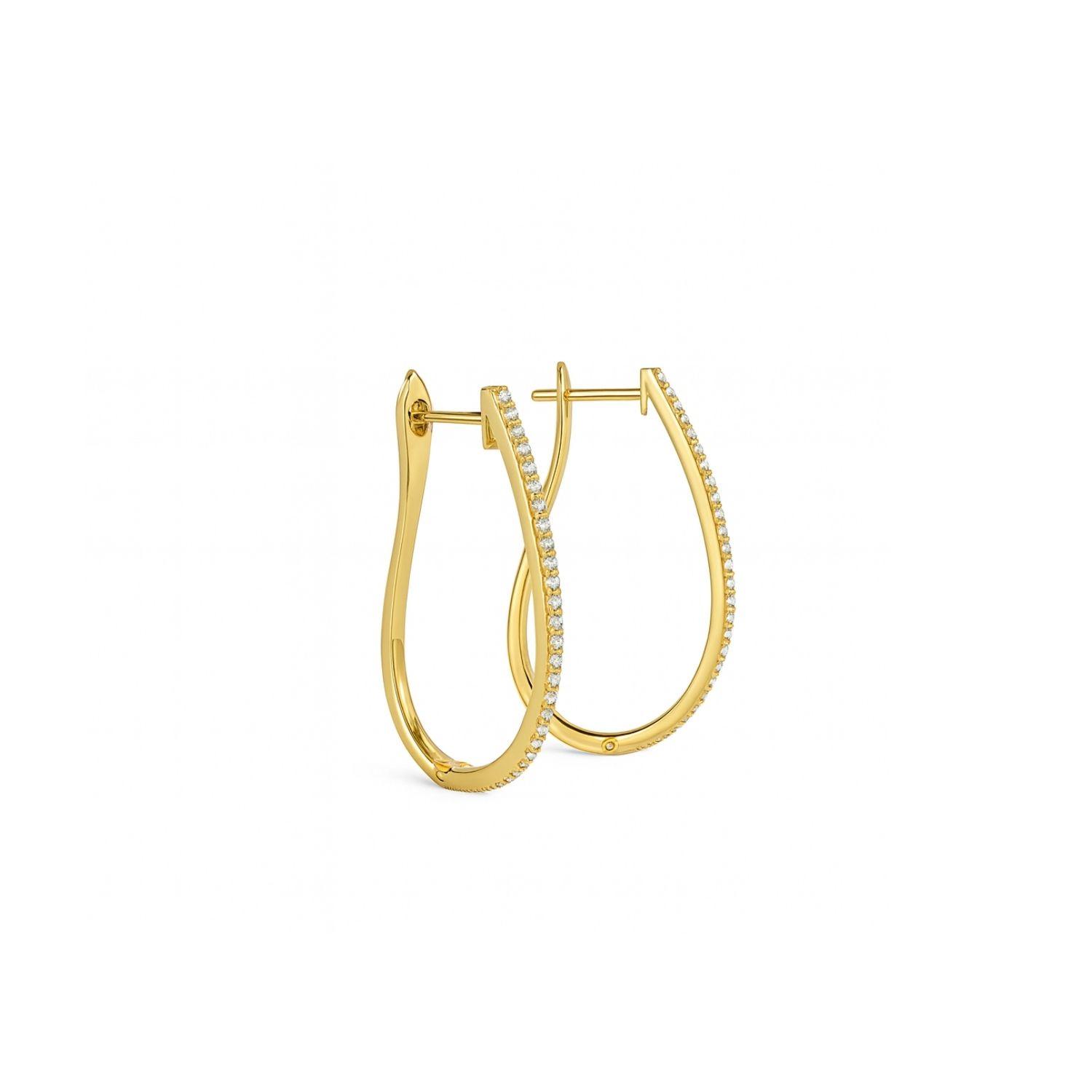 Aros Oro 18kt Diamantes 34 Puntos | Danielle Costantini 1