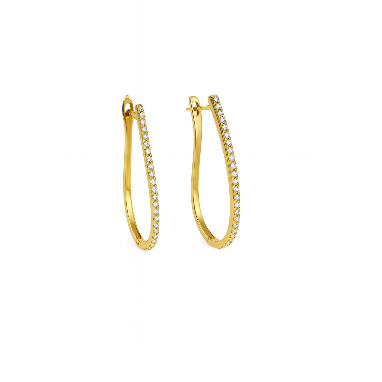 Aros Oro 18kt Diamantes 34 Puntos | Danielle Costantini 3