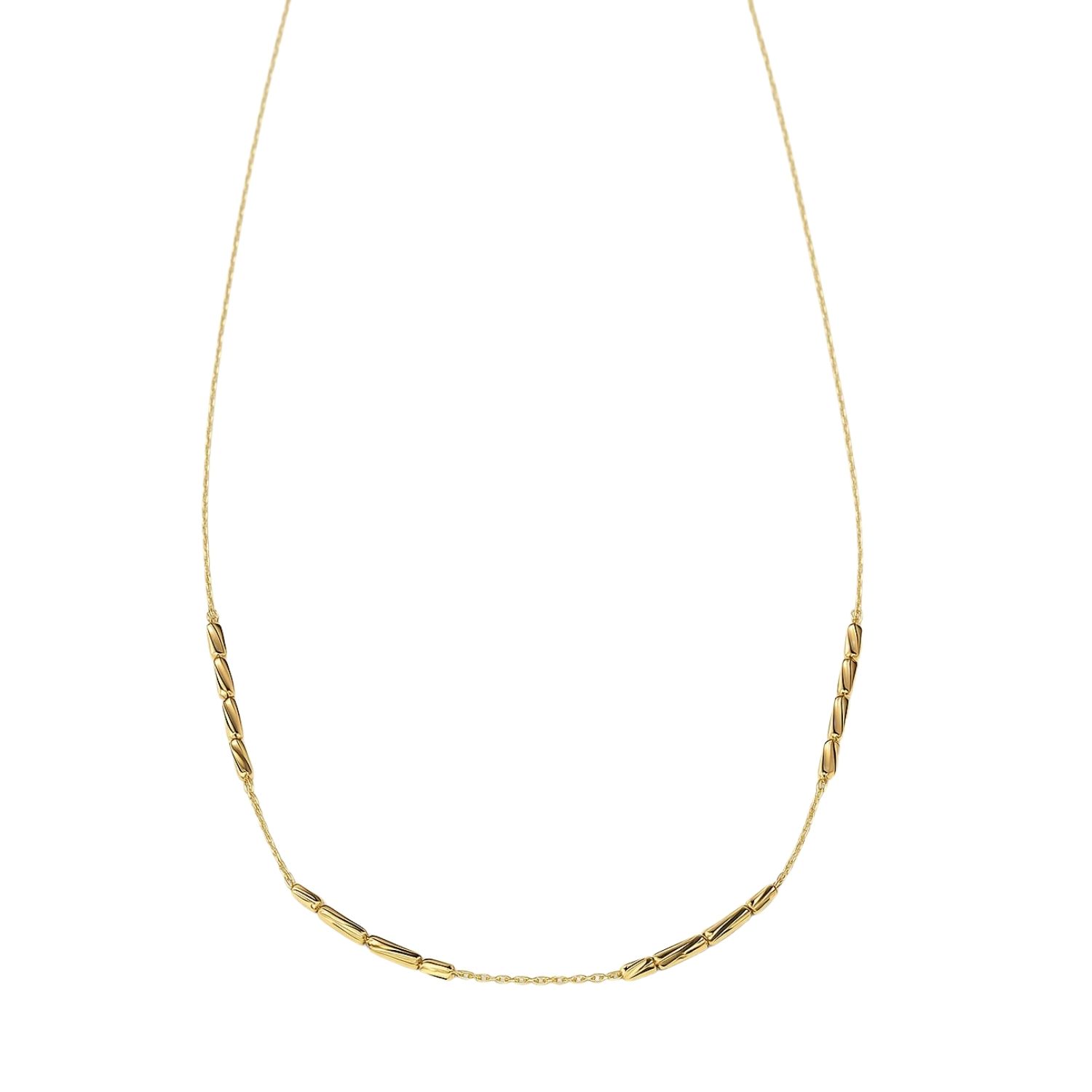 Collar Oro Amarillo 18kt Espiral 2
