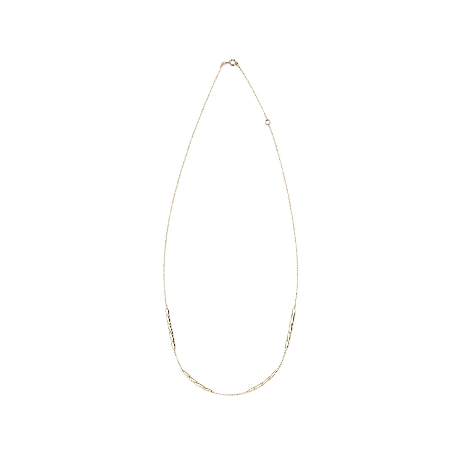 Collar Oro Amarillo 18kt Espiral 3