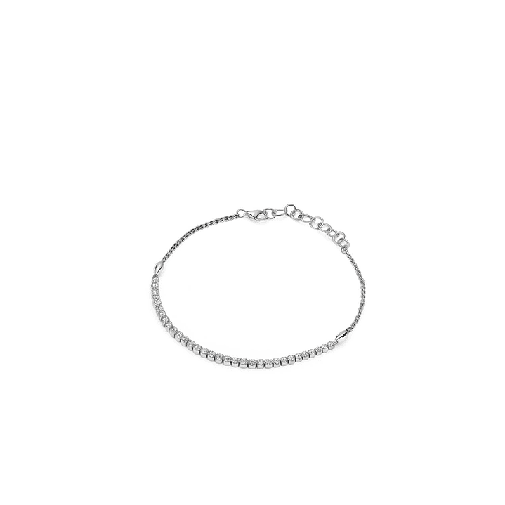 Pulsera Oro Blanco 18kt Diamantes 73 Pts 1