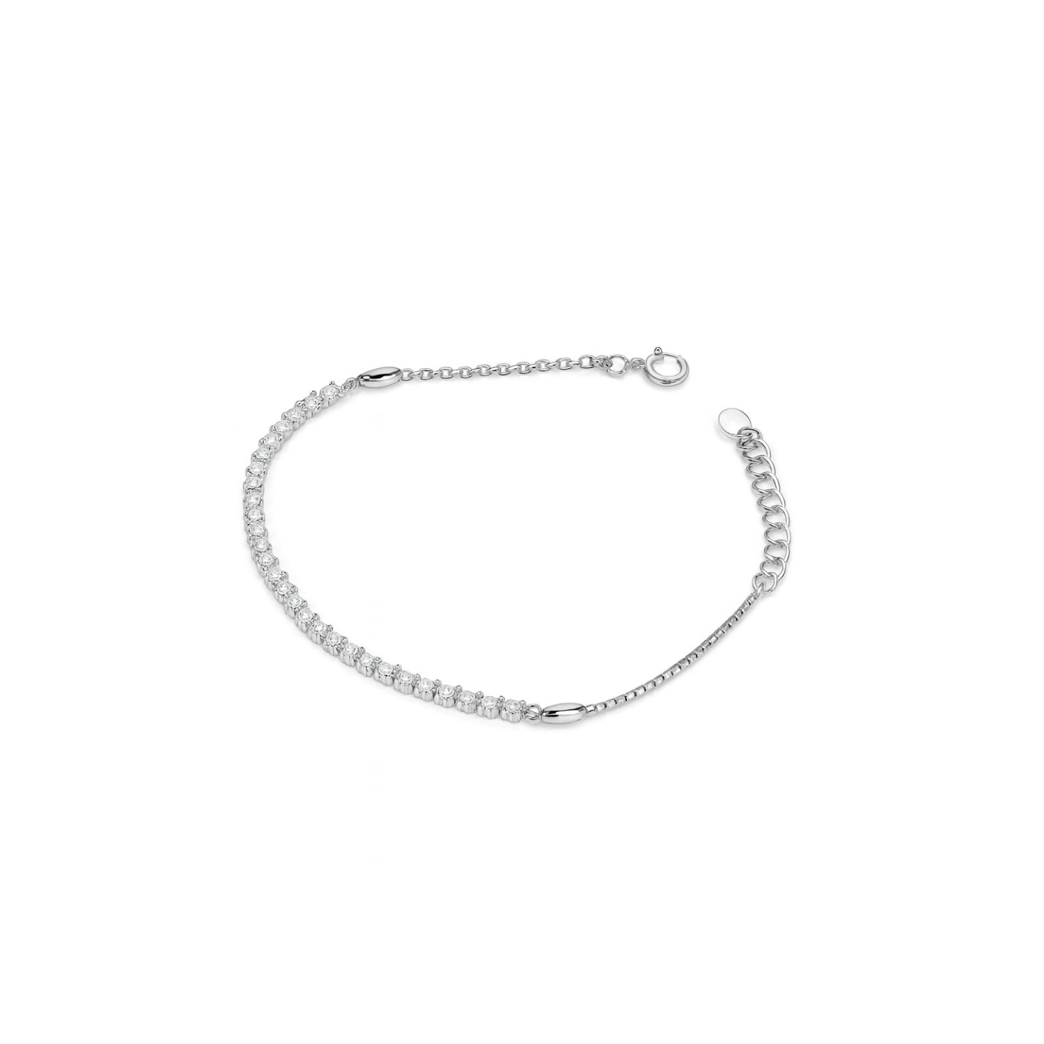 Pulsera Oro Blanco 18kt Diamantes 73 Pts 3