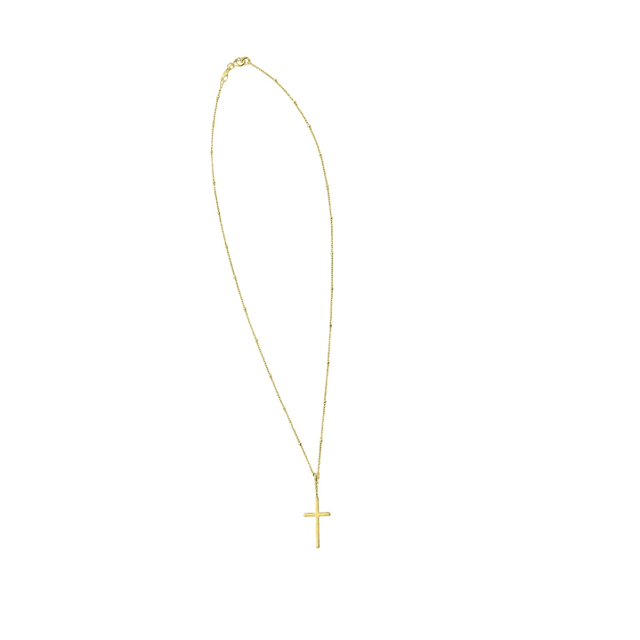 Collar Oro Amarillo 18kt Rosario Tricolor 2