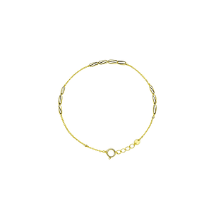 Pulsera Oro Amarillo 18kt Línea Dorada