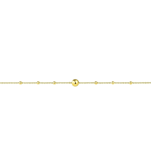 Pulsera Oro Amarillo 18kt Bolitas