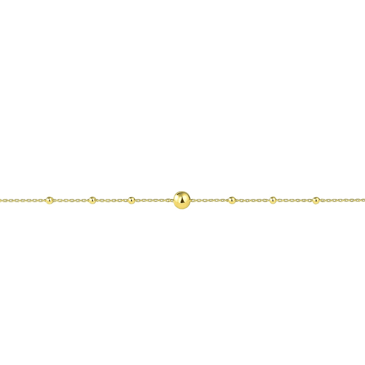Pulsera Oro Amarillo 18kt Bolitas 2