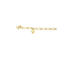 Pulsera Oro Amarillo 18kt Eslabon-Corazón - Miniatura 3
