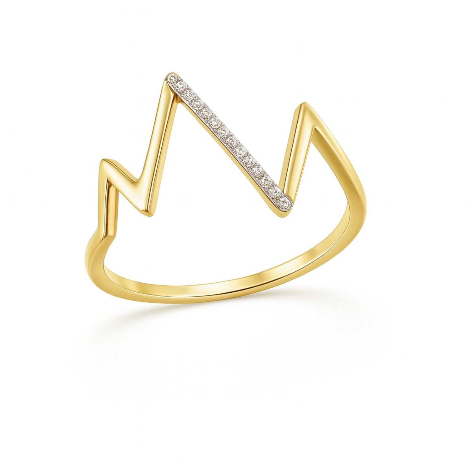 Anillo Oro Amarillo 18kt Diamantes 3,5Pts 3