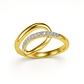 Anillo Oro Amarillo 18kt Diamantes 7Pts - Miniatura 2