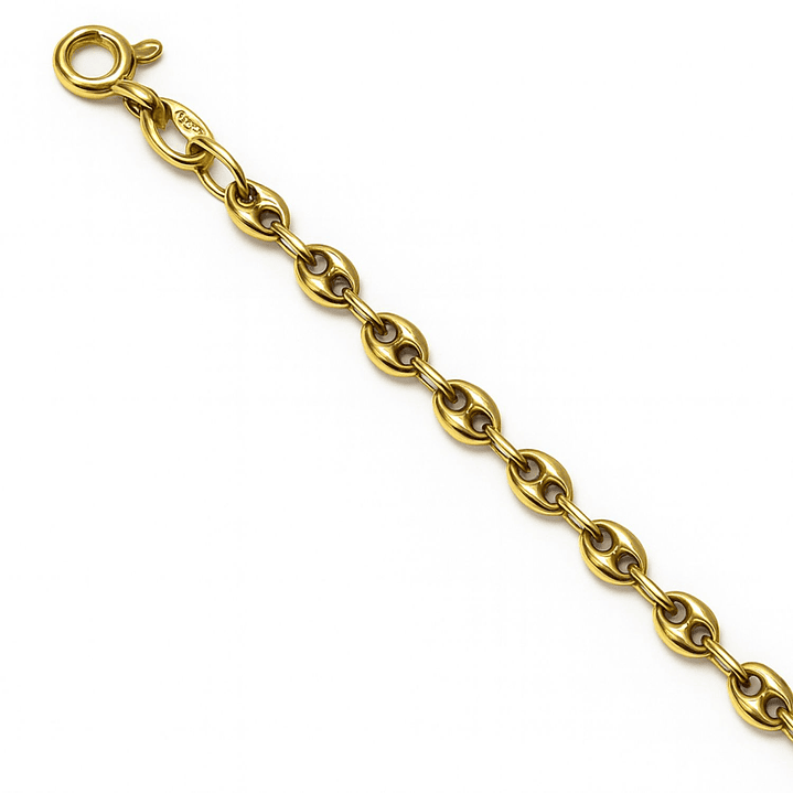 Pulsera Oro Amarillo 18Kt Botón Pequeño 3