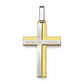 Colgante Oro 18kt Cruz Bicolor - Miniatura 2