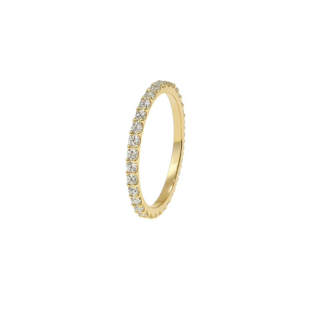 Anillo Oro Amarillo 14kt Corona-Circonita 1