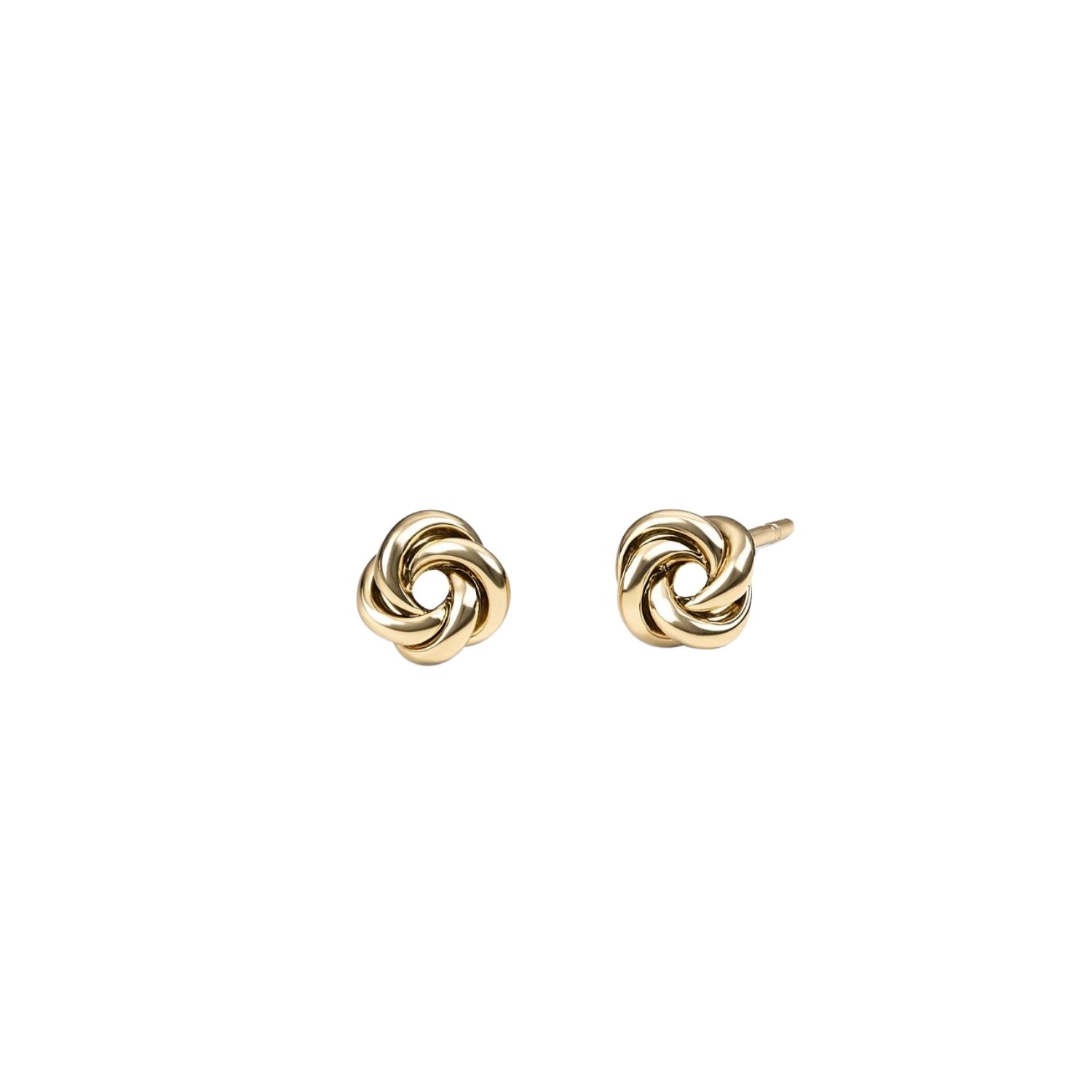 Aros Oro Amarillo 18kt Nudo 1