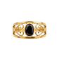 Anillo Oro 18kt Filigrana Oval Circonita - Miniatura 7