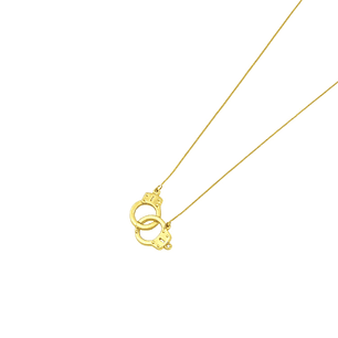 Collar Oro Amarillo 18kt Esposas