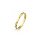 Anillo Oro 18kt Denario Minimalista - Miniatura 1