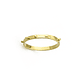 Anillo Oro 18kt Denario Minimalista - Miniatura 3
