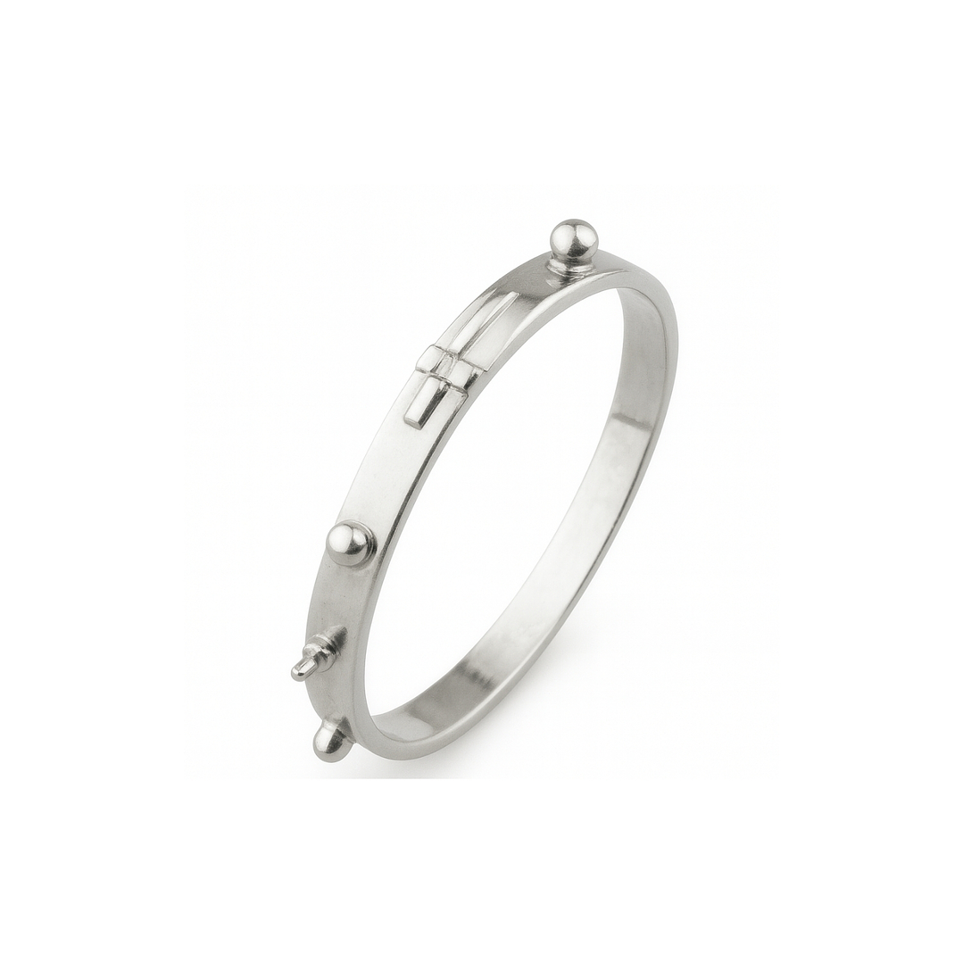 Anillo Oro 18kt Denario Minimalista 4