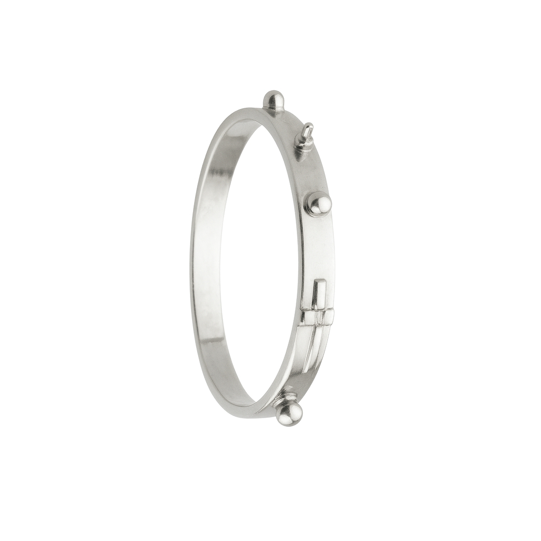 Anillo Oro 18kt Denario Minimalista 5