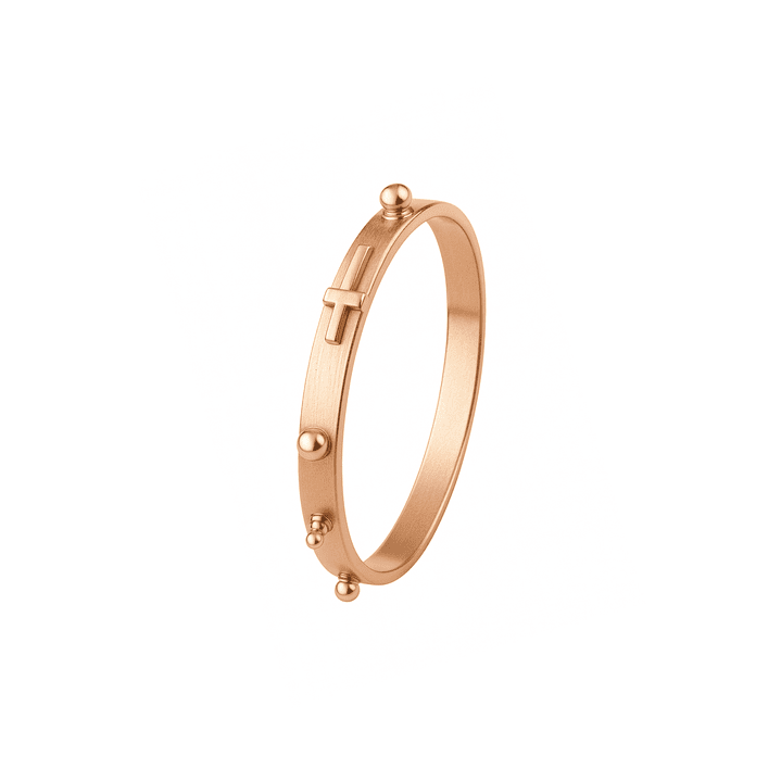 Anillo Oro 18kt Denario Minimalista 7