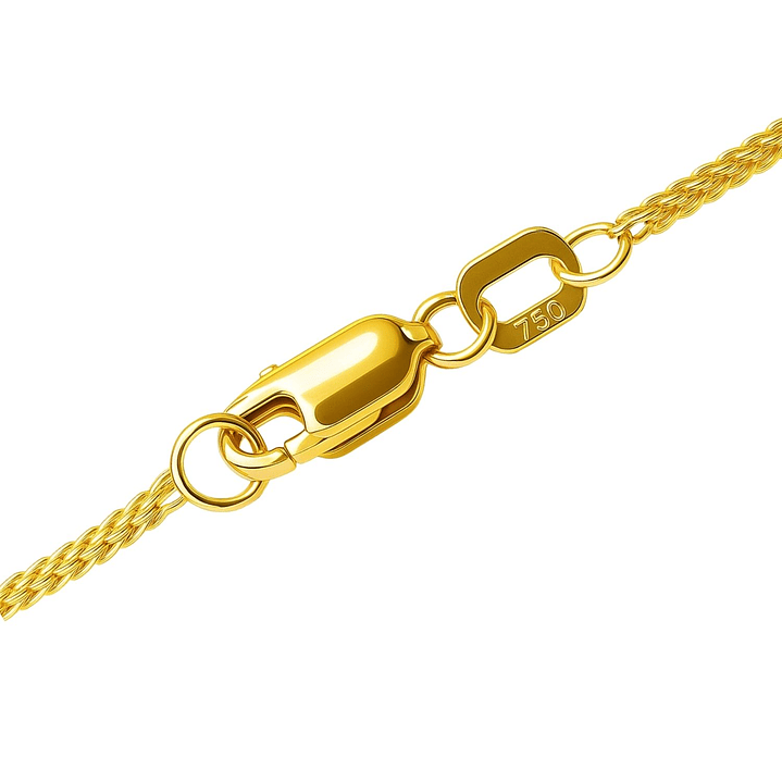 Cadena Oro Amarillo 18kt Espiga Ajustable 2
