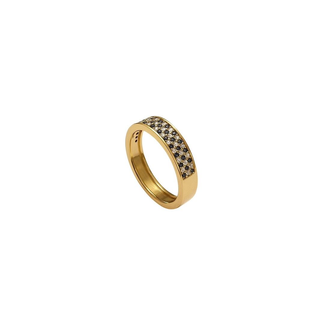 Anillo Oro Amarillo 18kt Diamantes 38,4Pts 1