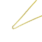 Cadena Oro Amarillo 18kt Limada 60CM - Miniatura 1