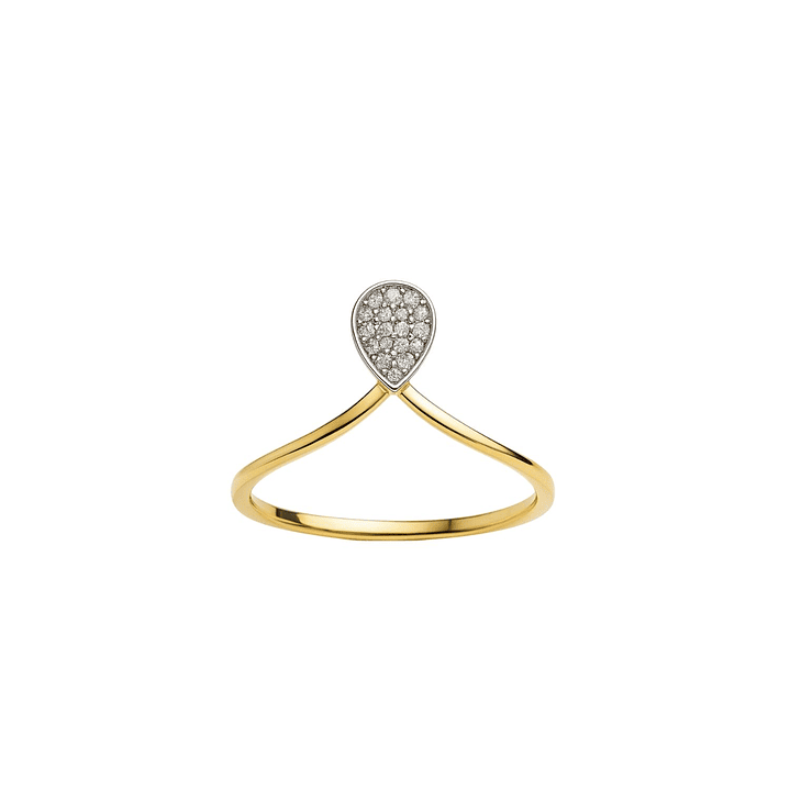Anillo Oro Amarillo 18kt Diamantes 4,5Pts 3