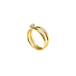 Anillo Oro Amarillo 18kt Diamantes 6Pts - Miniatura 2