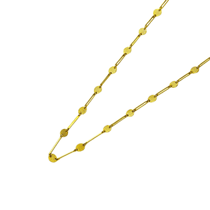 Collar Oro Amarillo 18kt Linea Dorada