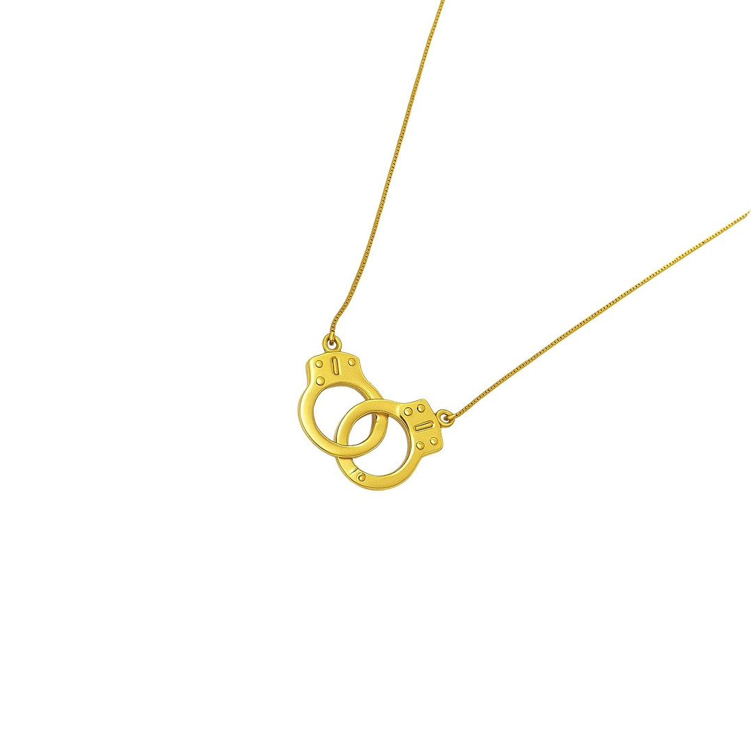 Collar Oro Amarillo 18kt Esposas 4