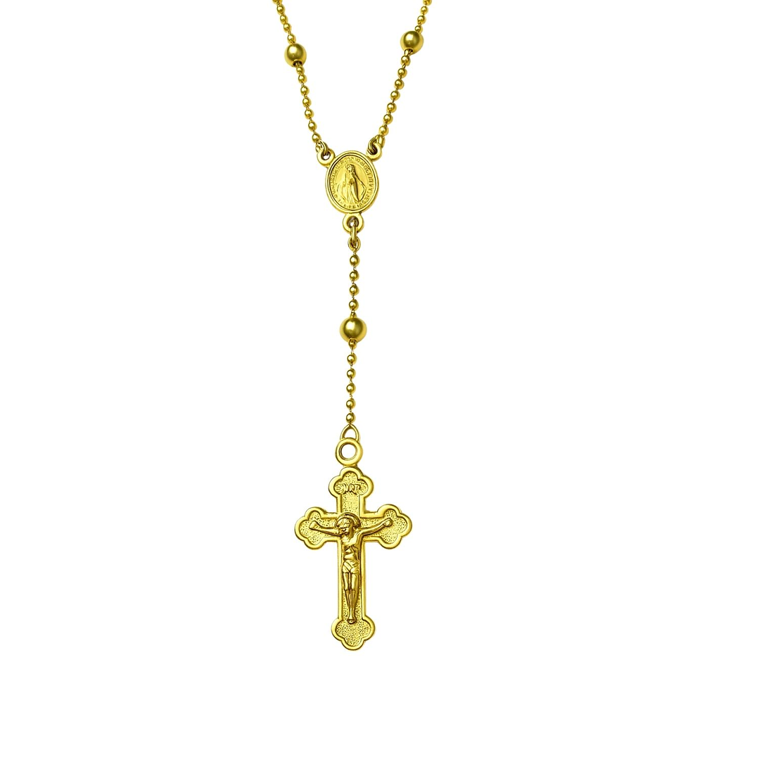 Collar Oro Amarillo 18kt Rosario 2