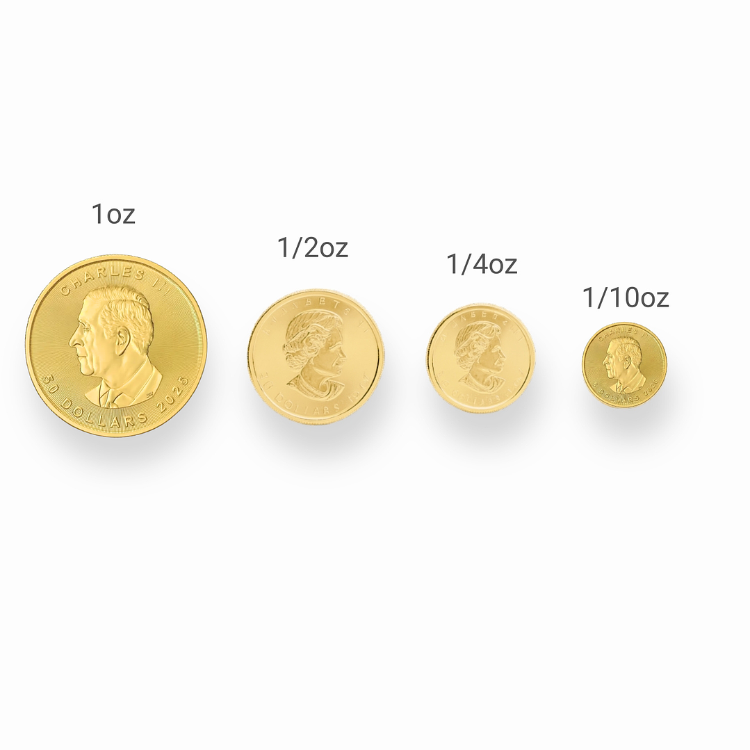 Moneda de Oro Canadiense GML 1/10 OZ 4