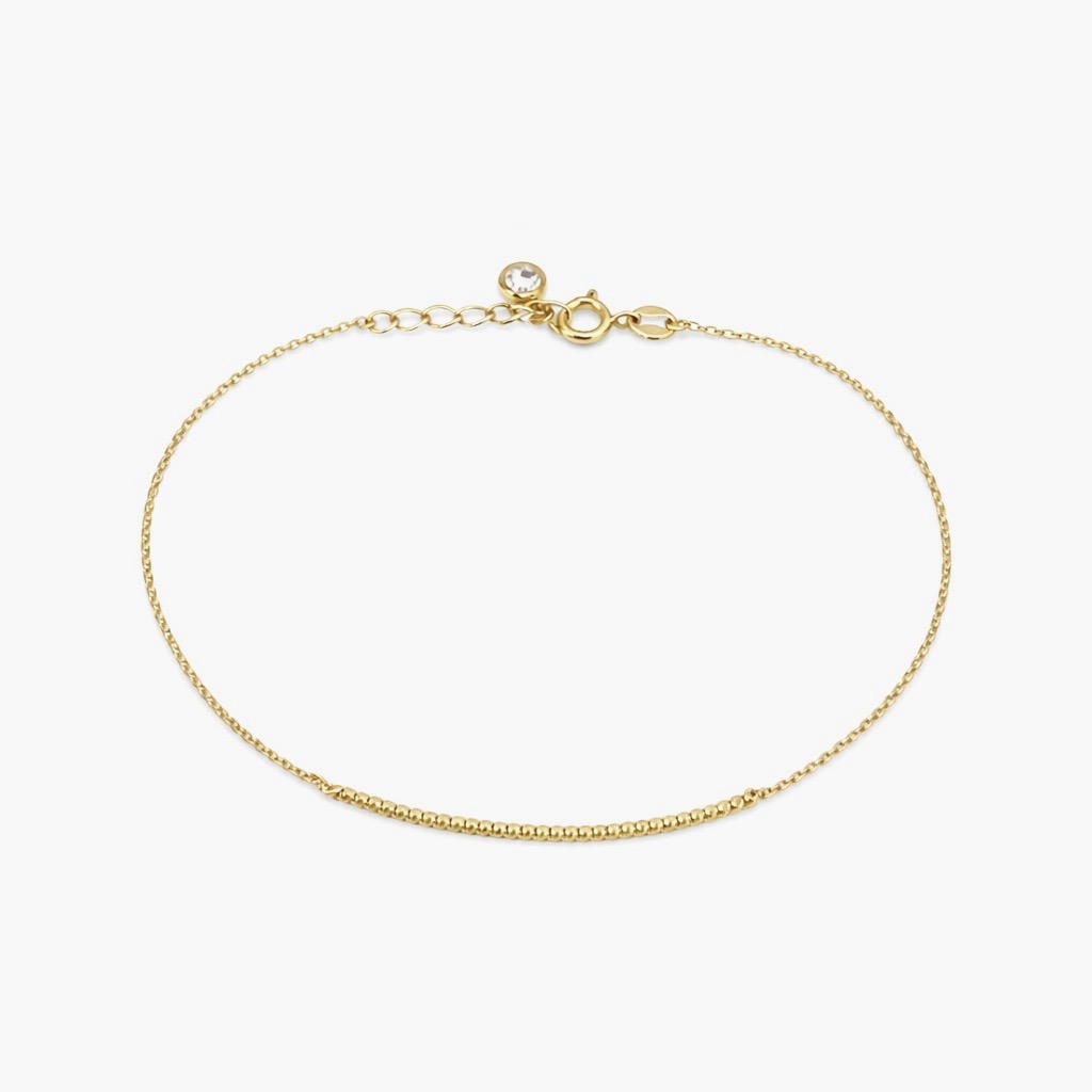Pulsera Oro Amarillo 18kt Cadenas de esferas 1