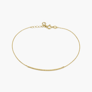 Pulsera Oro Amarillo 18kt Cadenas de esferas