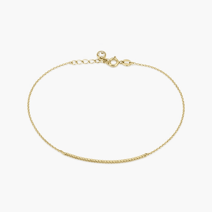 Pulsera Oro Amarillo 18kt Cadenas de esferas 1