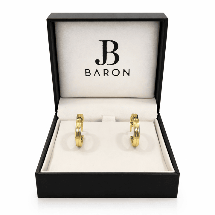 Aros Oro Amarillo 18kt Argollas 4