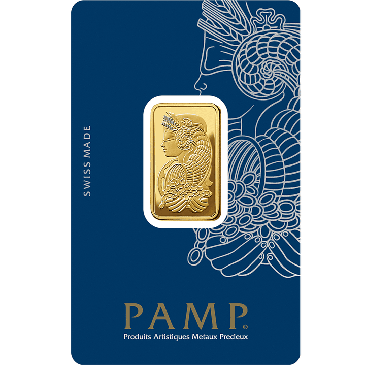 Lingote de Oro puro 24kt PAMP Suisse Lady Fortuna de 23,329 grs 3